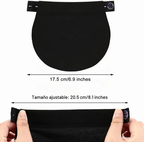 Vista 2 de WILLBOND - Pantalones de maternidad extensores ajustables para embarazo, 6