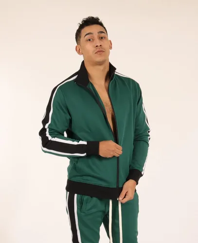 Vista 2 de SCREENSHOT Hip Hop - Chaqueta deportiva de alta calidad para hombre, estilo urbano, estilo urbano y cómodo