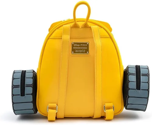 Vista 2 de Loungefly Women's Pixar WALL-E Plant Boot Mini Backpack (Standard, Yellow)
