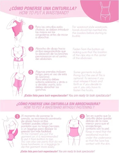 Vista 5 de MD 0036 Mujeres Cuerpo Shaper Cintura Cinturillas Reductoras de Abdomen