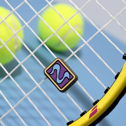 Vista 7 de Racquet Inc Regalos de Tenis - Amortiguadores de Vibración para Raqueta de Tenis - Absorbe Choques, Reduce la Vibración de las Cuerdas para Mejor