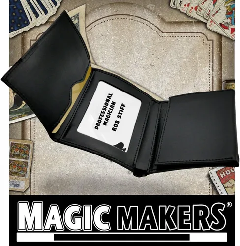 Vista 3 de Mente leyendo invisible Peek Wallet truco de magia