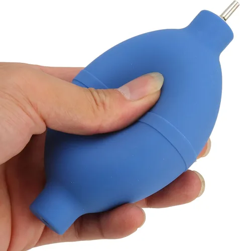 Vista 7 de ZJchao Mini bomba de bola para apretar, reloj de plumero de aire, bola sopladora de polvo, bola de goma, flexible y fuerte de aire portátil, bola