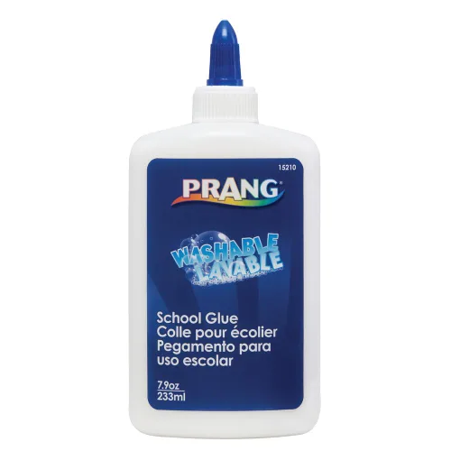 Vista 6 de Prang Pegamento escolar líquido lavable, blanco, 128 onzas, 1 unidad