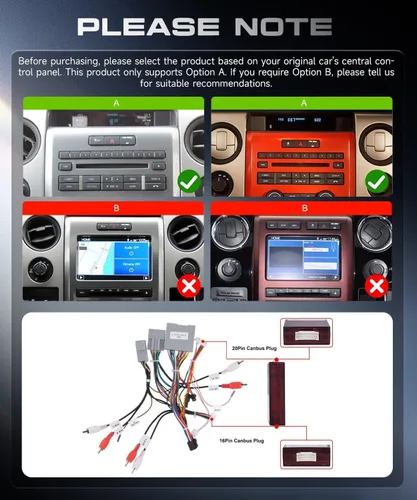 Vista 3 de Estéreo del coche 4G+64G Android 15 para Ford F150 2009-2014 con Carplay