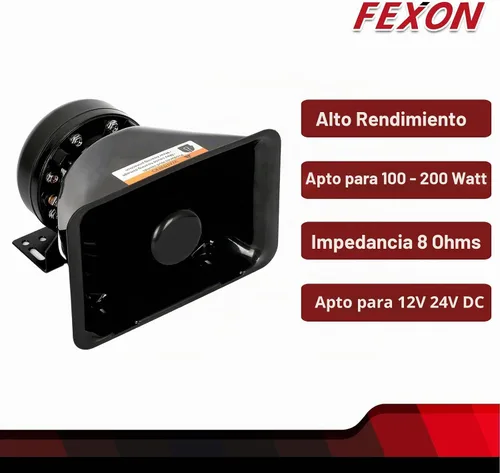 Vista 2 de Altavoz de sirena de alto rendimiento