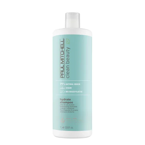 Vista 6 de Paul Mitchell Clean Beauty Hydrate Shampoo, Replenishes Hair, Adds Moisture, For Dry Hair