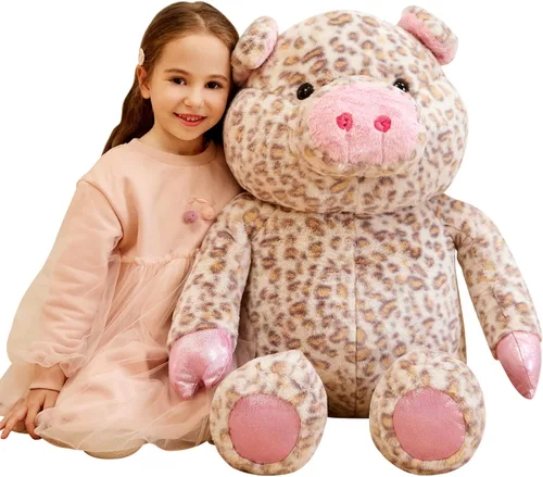 Vista 10 de IKASA Juguete de peluche grande de Labrador para perro, cachorro grande de 20 pulgadas, suave, lindo, esponjoso, peluche