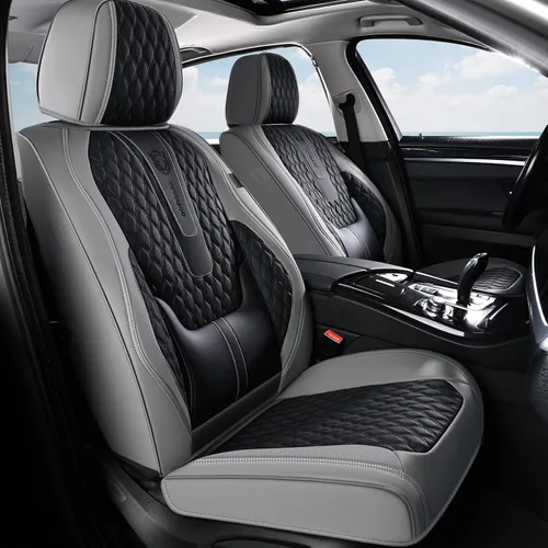 Vista 40 de Coverado Fundas de asiento delantero, fundas de asiento delantero de automóvil, fundas de asiento de piel de napa para automóviles, fundas