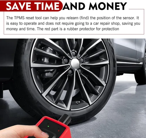 Vista 5 de Herramienta de Recuperación TPMS, Herramienta de Activación del Sensor de Presión de Neumáticos, EL-50449 TPMS Compatible con Ford/Lincoln/Mercury