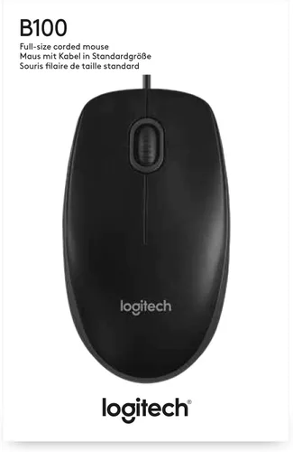 Vista 6 de Logitech - USB mouse óptico, USB mouse 910-001439., Negro
