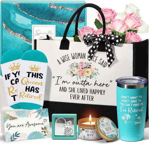 Vista 19 de Regalos de agradecimiento para mujeres, regalos de reconocimiento para empleados para compañeros de trabajo, regalo de oficina, despedida navideña