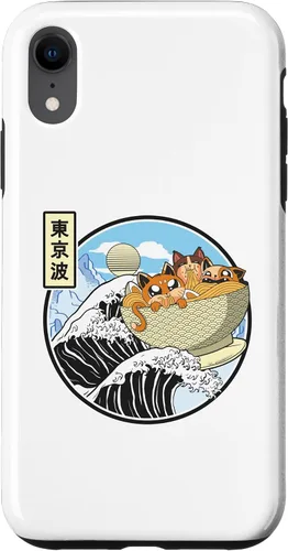 Vista 8 de Funda estética Kawaii Anime Anime Kawaii para iPhone 14 Fideos Ramen