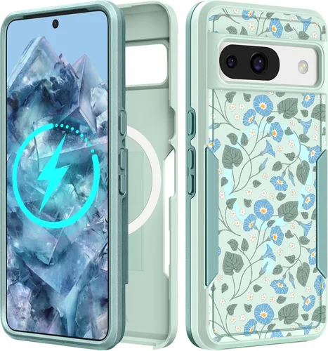 Vista 50 de Funda para Moto G 5G 2024 – Compatible con MagSafe para mujeres y niñas, bonita funda protectora magnética para teléfono, diseño femenino Kawaii