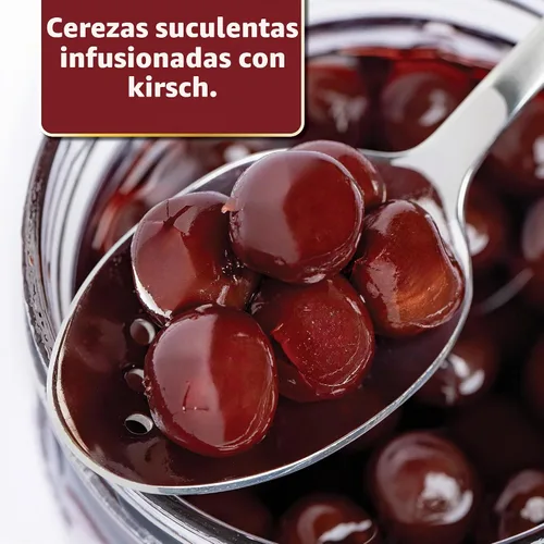 Vista 3 de Gourmanity - Cerezas de cóctel con brandied, Morello francés en Kirsch, 14.1 onzas