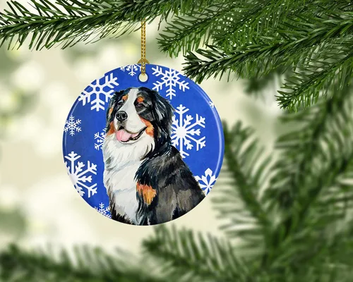 Vista 275 de Caroline's Treasures Cavalier Spaniel - Adorno de cerámica para colgar en el árbol de Navidad, para el hogar, Navidad, fiestas, regalo, 3 pulgadas