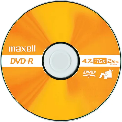 Vista 18 de Maxell 638004 4.7Gb Dvd-R 10Mm Caja de joyas