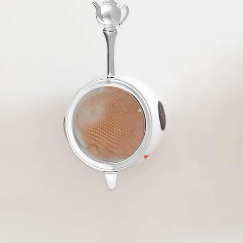 Vista 4 de Generic 3pcs Stainless Steel Metal Hand Small Mini Sieve Strainer Tea Coffee Juice Strainer With Handles Reusable Loose Leaf Infuser For Tea House