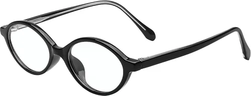 Vista 7 de SIPHEW Gafas pequeñas de luz azul para mujer, gafas de marco ovalado, gafas de protección contra la luz azul de moda