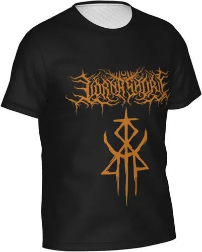 Vista 3 de Lorna Shore Logo T Shirt Man's Summer Tee Casual Short Sleeve 3D Print T-Shirts
