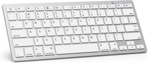 Vista 16 de OMOTON Teclado Bluetooth compatible con iPad A16 de 11ª y 10ª generación, iPad 10.2 (9ª/8ª/7ª), iPad Pro de 13/12.9/11 pulgadas, iPad Air/Mini y más