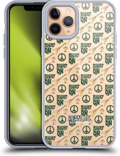 Vista 189 de Head Case Designs Funda de gel suave con licencia oficial de Peanuts Freak Flag Fly Woodstock 50th compatible con Apple iPhone 7 Plus/iPhone 8 Plus