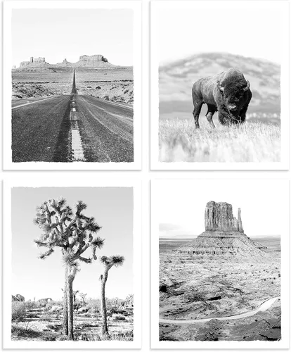 Vista 22 de Imágenes de paisajes de la naturaleza, arte para pared, bosque brumoso, árbol, montaña, animales salvajes, ciervos, lago, escena, obra de arte