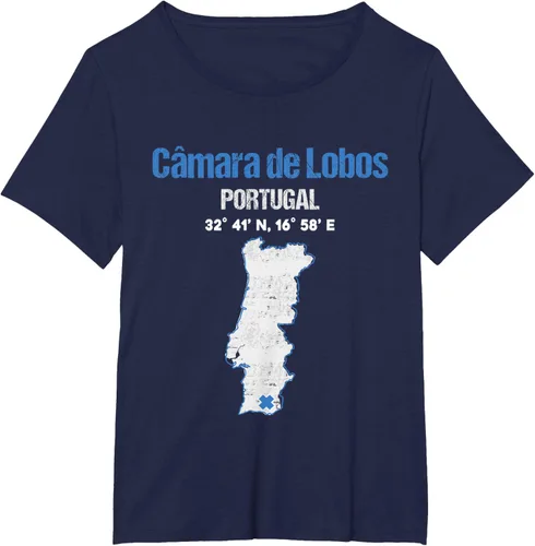 Vista 15 de Camiseta Câmara de Lobos Portugal City