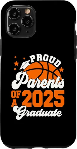 Vista 27 de iPhone 16 Parents of a 2025 Graduate Senior Graduation Basketball Case