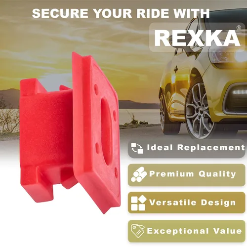 Vista 4 de Rexka 20 piezas de ojales interiores para BMW 51-45-8-266-814 51458266814 E46 E65 E66 E83N