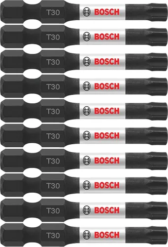 Vista 12 de BOSCH ITT15102 Paquete de 2 brocas de inserción de atornillado Torx #15 de 1 pulgada