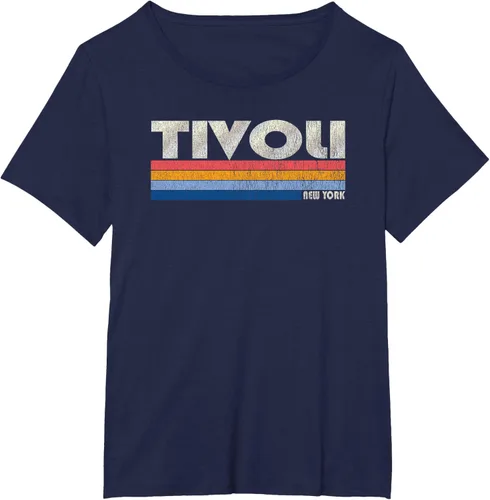 Vista 21 de Camiseta vintage de los años 80 estilo Tivoli NY