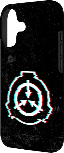 Vista 2 de SCP Foundation Logo Emblem Glitch Effect Case for iPhone 17