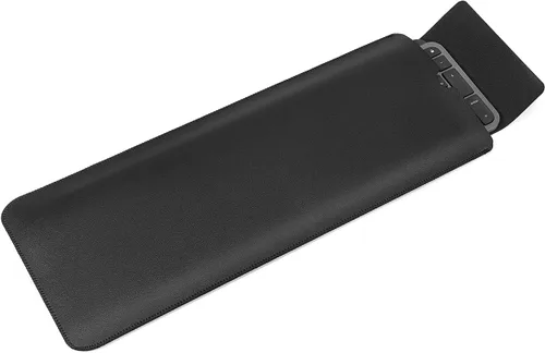 Vista 7 de Funda protectora para teclado Logitech K380 y Logitech Pebble 2 y Pebble Keys 2 K380s Bluetooth, funda de cuero PU Logitech K380 para viajes, Negro