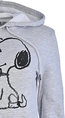 Vista 6 de Peanuts Sudadera con capucha Snoopy Fashion para mujer clásica sudadera de forro polar Snoopy para mujer