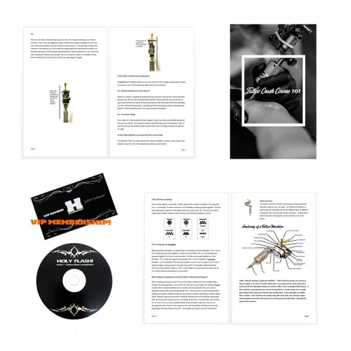 Vista 4 de Javelin - Kit de bolígrafos de tatuaje (X Kit + Radiant 7 colores)