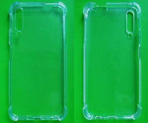 Vista 3 de USTIYA Funda para Huawei Y9s/Honor 9X Pro Clear TPU Cuatro Esquinas Cubierta Transparente Suave