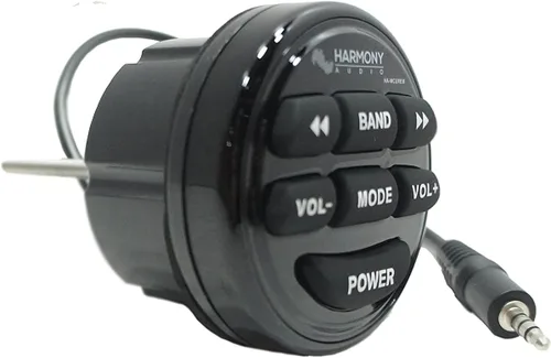 Vista 7 de Harmony Audio Paquete con receptor de medios marinos HA-MCU2 y control remoto de audio marino HA-MCUREM