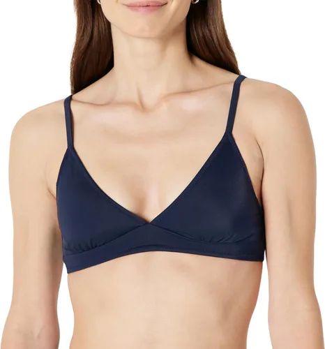 Vista 16 de Amazon Essentials Traje de baño triangular para mujer con tirantes ajustables Rojo ladrillo.