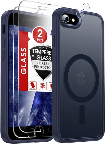 Vista 57 de LeYi Funda para iPhone XR: con protector de pantalla X2 + 2 funda para cámara [compatible con MagSafe] Funda protectora magnética i iphoneXR