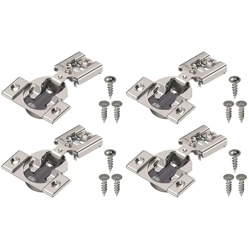 Vista 11 de Blum 38N355BE08s Bisagra compacta de cierre suave de 1/2 pulgada con revestimiento Blumotion, acabado en níquel