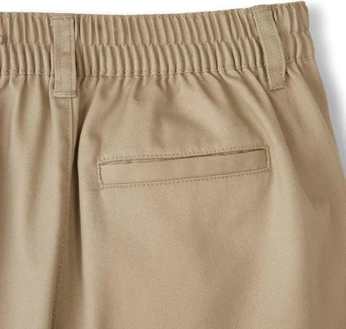 Vista 4 de French Toast Pantalones cortos de sarga Husky para niños, uniforme escolar para niños