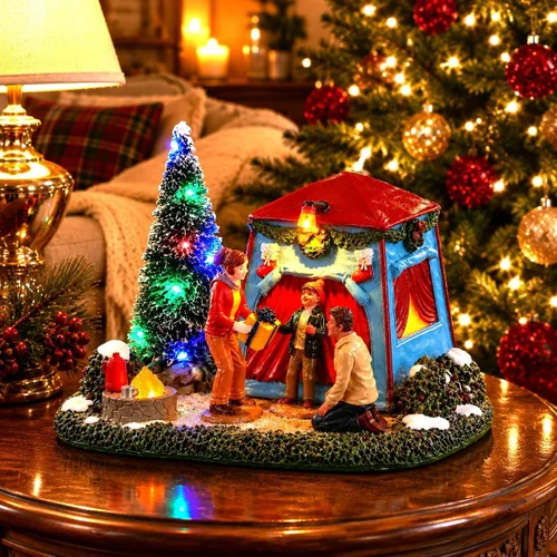 Vista 3 de Lemax 14840 Accesorio de pueblo navideño: El exterior festivo