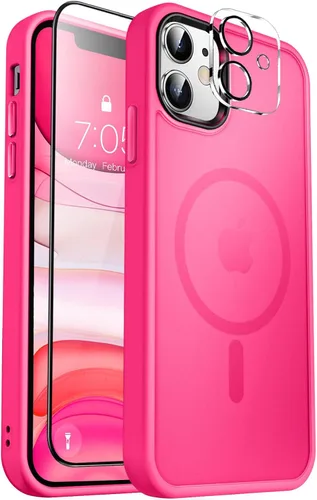 Vista 40 de MOCCA - Funda magnética resistente para iPhone XR de 6.1 pulgadas, compatible con MagSafe, funda con protección contra caídas de grado militar