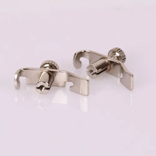 Vista 6 de 6 Uds Erhu Fine-Tuning Strings Erhu String Tuning Tool Violin String Adjuster Erhu Fine Tuner Plata Acero Inoxidable