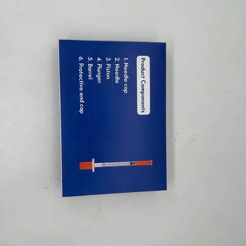 Vista 25 de Jeringas de 0.0 fl oz 29G 1/2" 0.512 in U-100 Jeringa de laboratorio desechable con tapa, paquete de 20 Calibre 29 de 1/2 pulgada, diseño a prueba