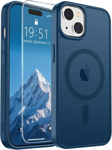 Vista 288 de SUPFINE Funda magnética para iPhone SE 2022 (3ª)/2020 (2ª), iPhone 8 (compatible con MagSafe) (protección contra caídas de grado militar), funda
