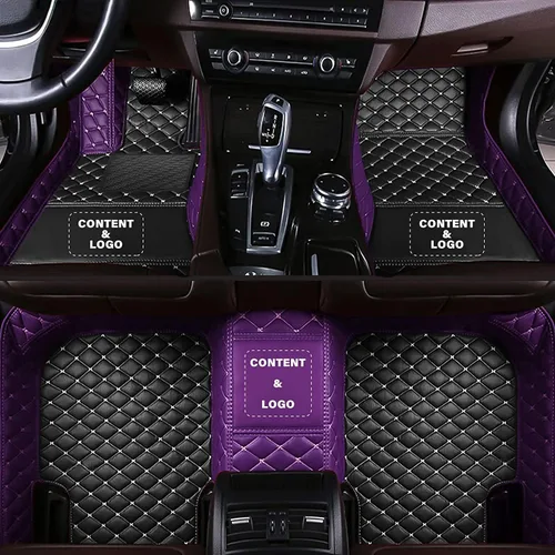 Vista 6 de Tapetes personalizados para suelo de automóvil para 95% de los sedán, SUV, deportivos, cobertura completa, para todo tipo de clima, hombres y 1