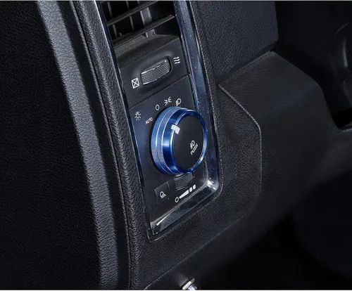 Vista 6 de Voodonala para Dodge RAM - Cubierta de perilla selectora de ajuste de interruptor de faro delantero de aluminio para Dodge RAM 2010-2017, accesorios