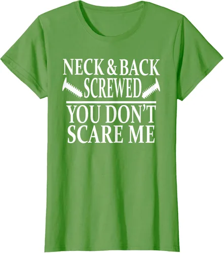 Vista 52 de Camiseta divertida para recuperación de cirugía de columna vertebral y cuello y espalda, Negro